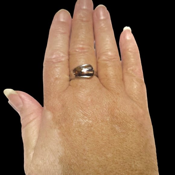 Charming Charlie Silver Spoon Style Ring Size 9 NWOT - Picture 15 of 16